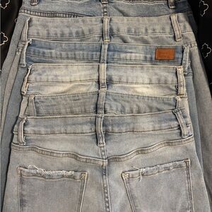 7 pairs of Blue Jeans from Target/Ross